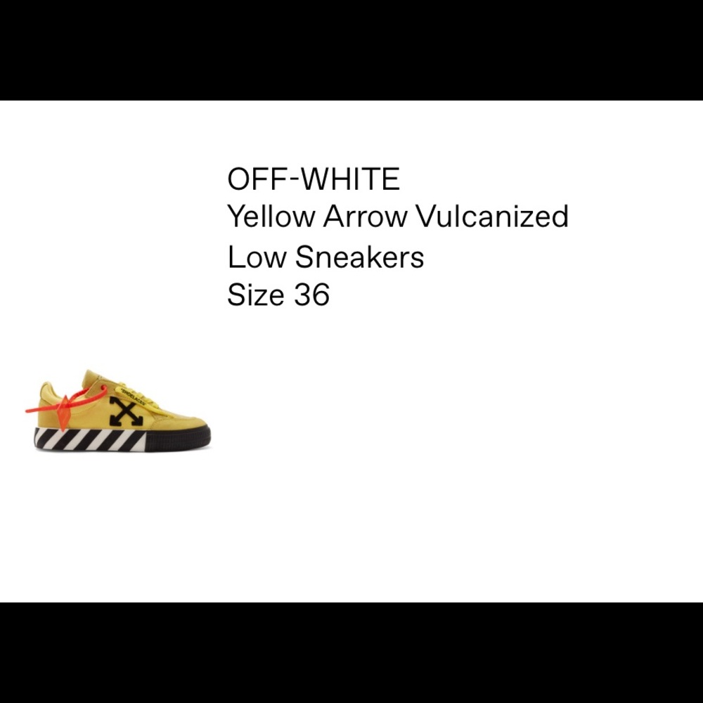 OFF-WHITE low sneakers